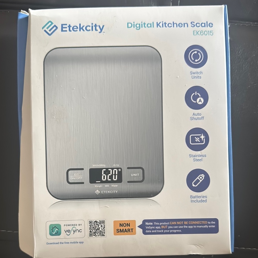 *Brand New* Etekcity Stainless Steel Digital Kitchen Scale